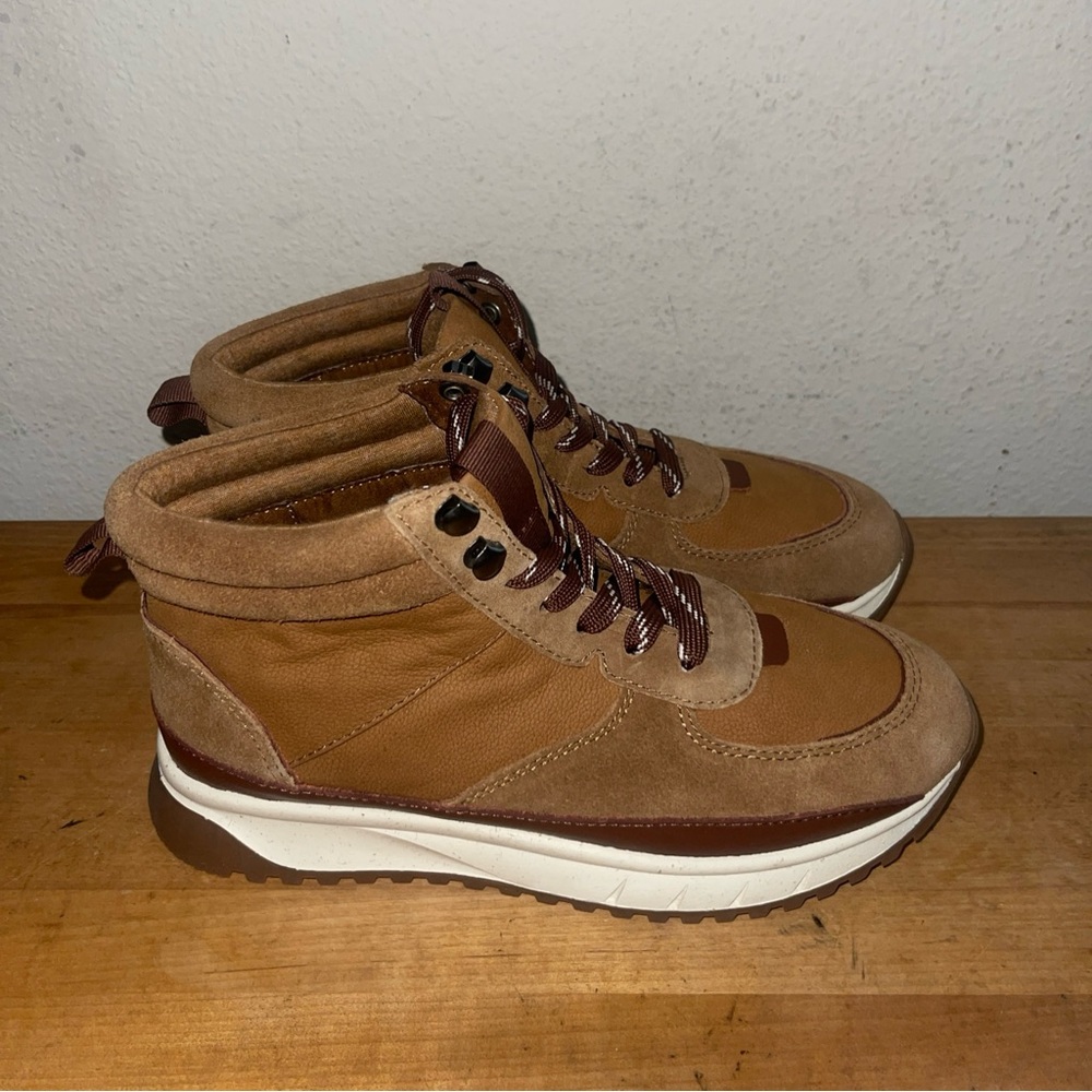 Madewell Nubuck Brown Suede Mid Sneaker Women’s Boots Size 6.5 Mens 5.5 - Picture 5 of 11